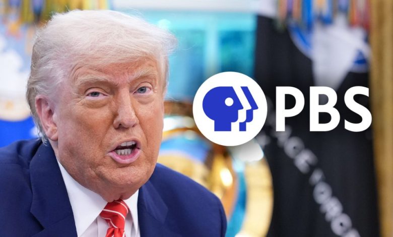 Trump Sued By PBS To Stop $500M Funding Cut