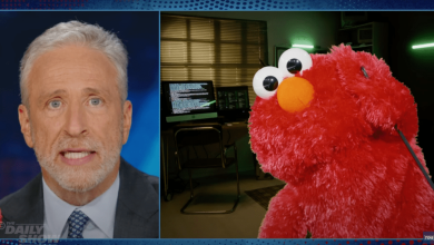 Jon Stewart’s ‘Sesame Street’ Spoof Addresses Elmo’s Tweets, With Muppet Saying He’s “Alt-Right” So ...