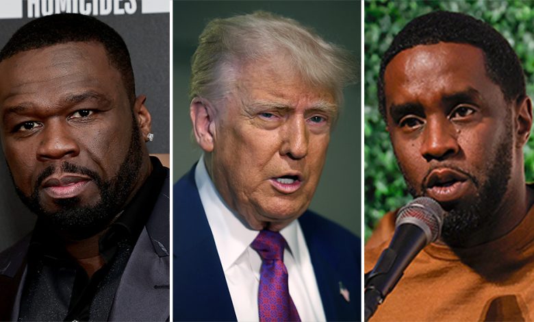 50 Cent Gloats As Trump Nixes Pardon For “Half-Innocent” Diddy, For Now