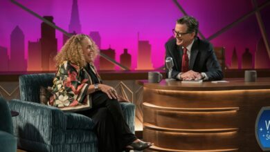 First Look At Stephen Colbert As Late-Night Host On CBS’ ‘Elsbeth’