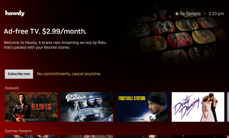Say Hi To Howdy, Roku’s New Ad-Free Subscription Streamer Priced At Just $3 A Month