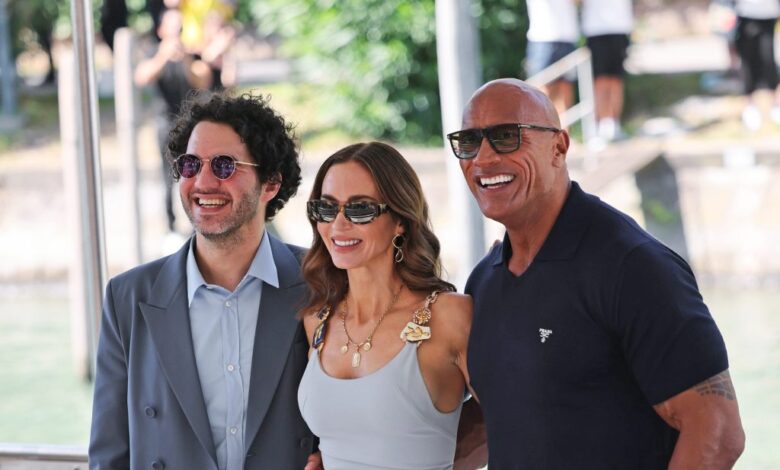 Dwayne Johnson & Emily Blunt On Shooting Venice Title ‘The Smashing Machine’ With Benny Safdie: “The...